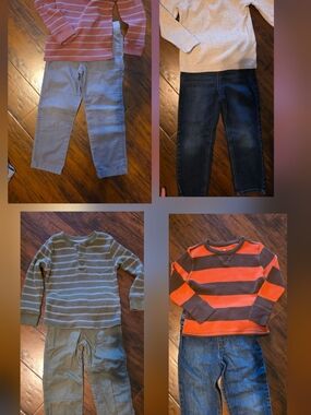 Garanimals Kids Mix - Orange, Teal, Olive, White, Navy Pieces